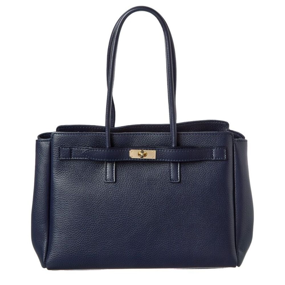 Isabella Rossetti Arden Leather Handbag, Blue